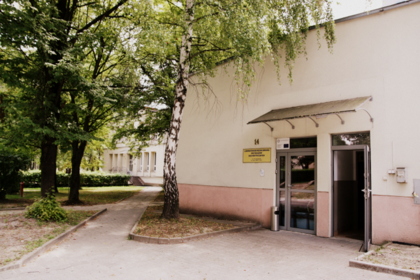 Main entrance of the laboratory